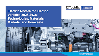 Electric Motors for Electric Vehicles 2026-2036: Technologies, Materials, Markets, and Forecasts